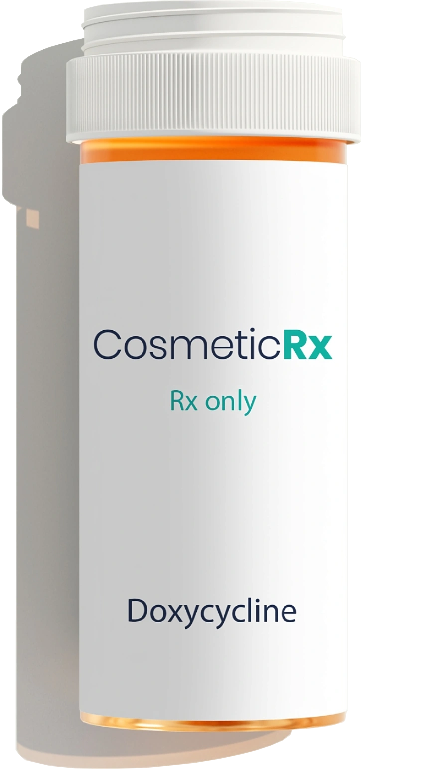 Doxycycline Bottle for Acne